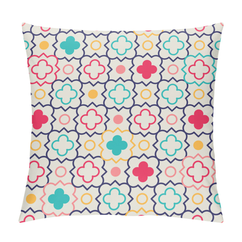 Personality  Quatrefoil Lattice Pattern Pillow Covers