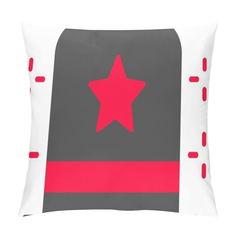 Personality  Magician Hat Flat Icon Design Pillow Covers