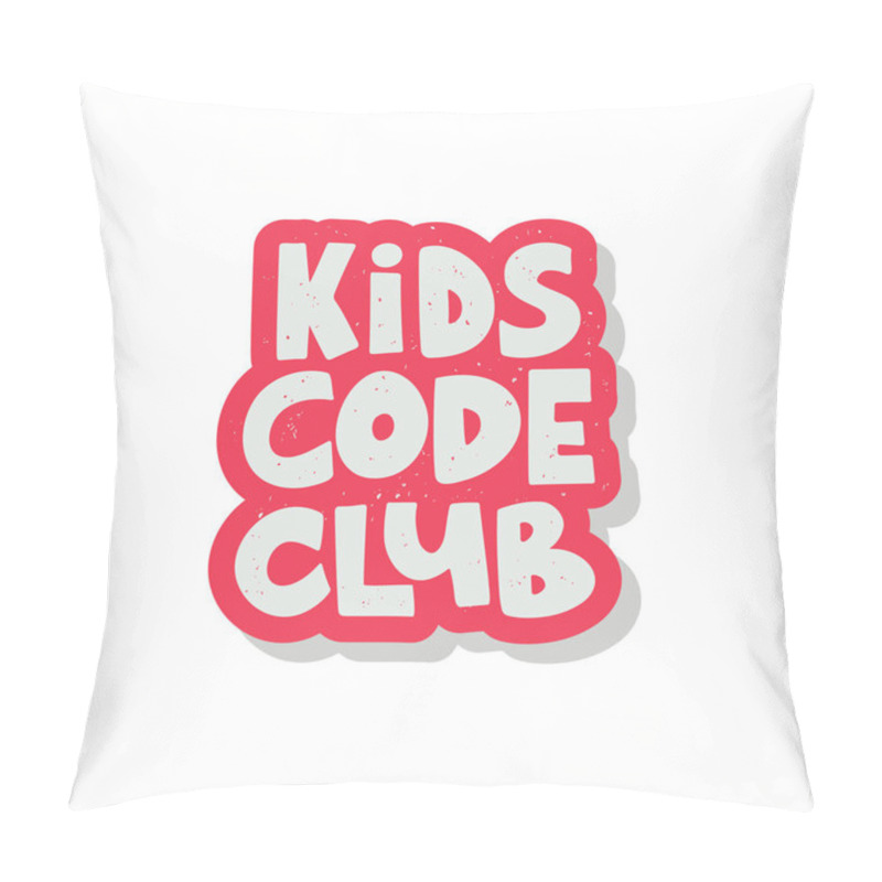 Personality  Children Coding Lettering Pillow Covers