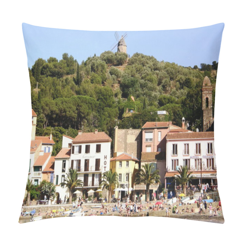 Personality  Picturesque Village Of France Pillow Covers