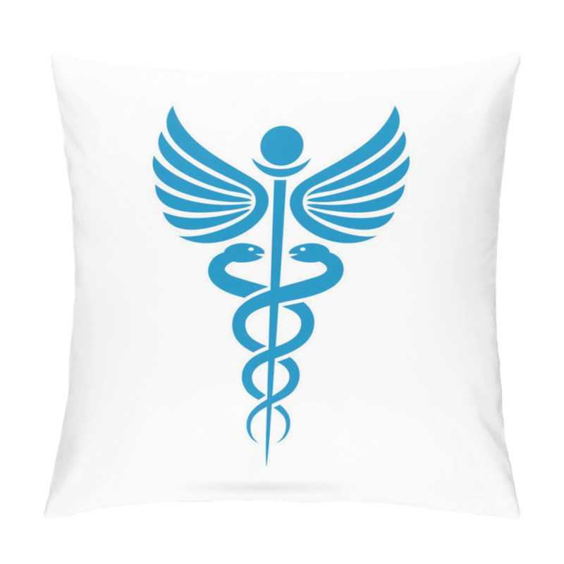 Personality  Caduceus Medical Vector Sign Pillow Covers