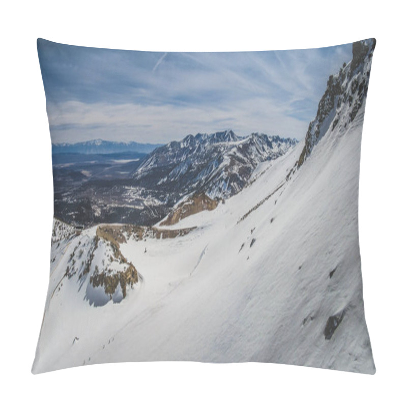 Personality  Mammoth Mountain Panorama Pillow Covers