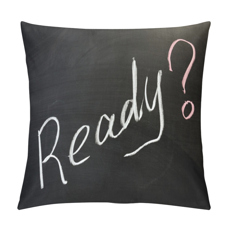 Personality  Ready ? Pillow Covers