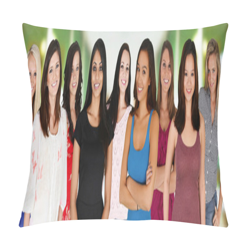 Personality  Group Of Women Pillow Covers