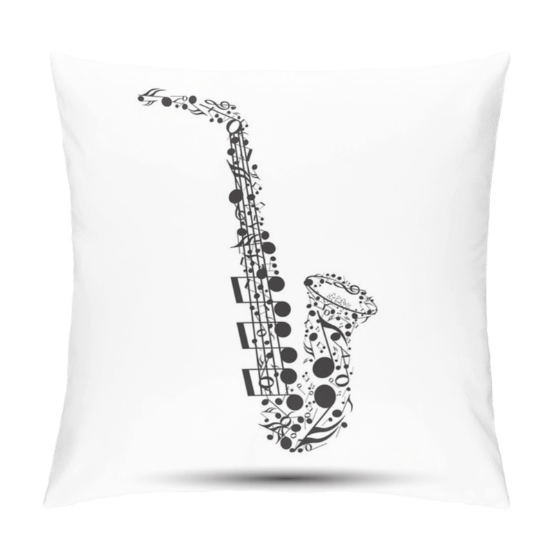 Personality  Saxophone Pillow Covers