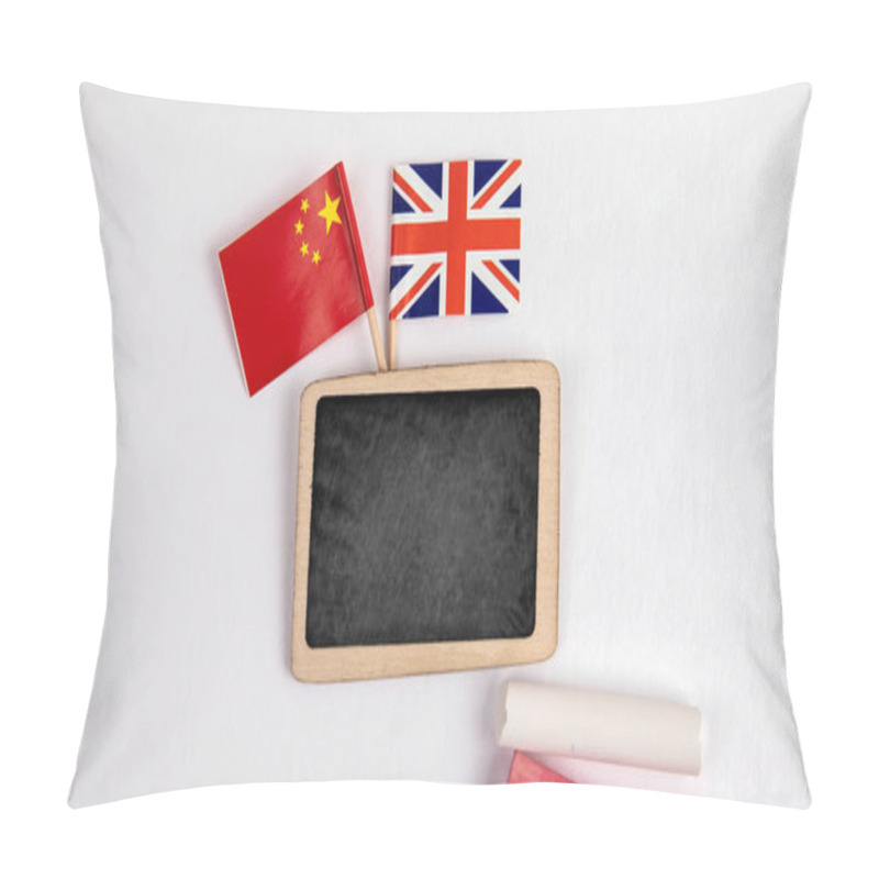 Personality  British And Chinese Flags Pillow Covers