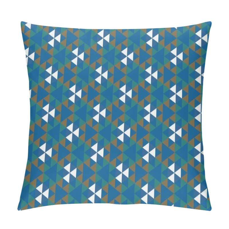 Personality  Abstract Creative Background With Repeated Shapes Pillow Covers