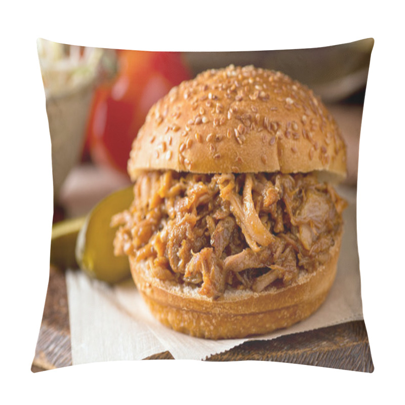 Personality  Pulled Pork Sandwich Pillow Covers