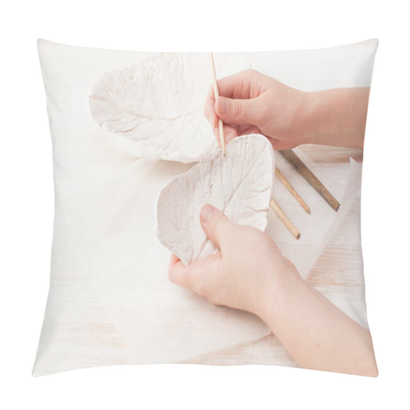 Personality  Improving The Plaster Form Of The Sheet By Hand Pillow Covers