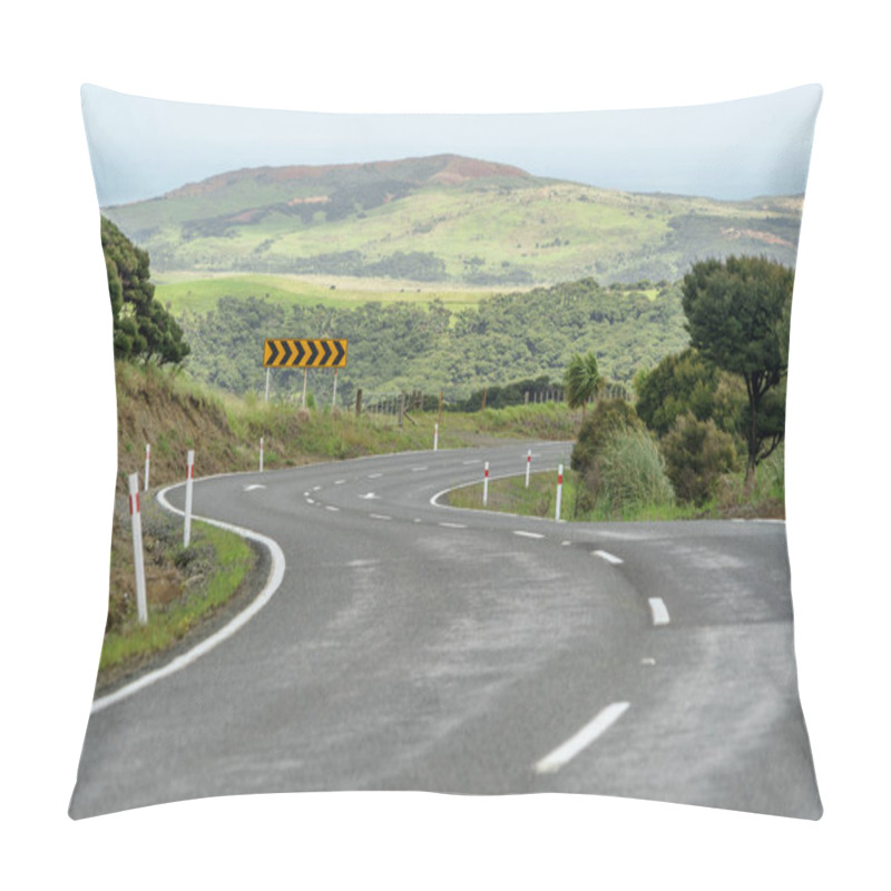 Personality  Mountain Road Pillow Covers