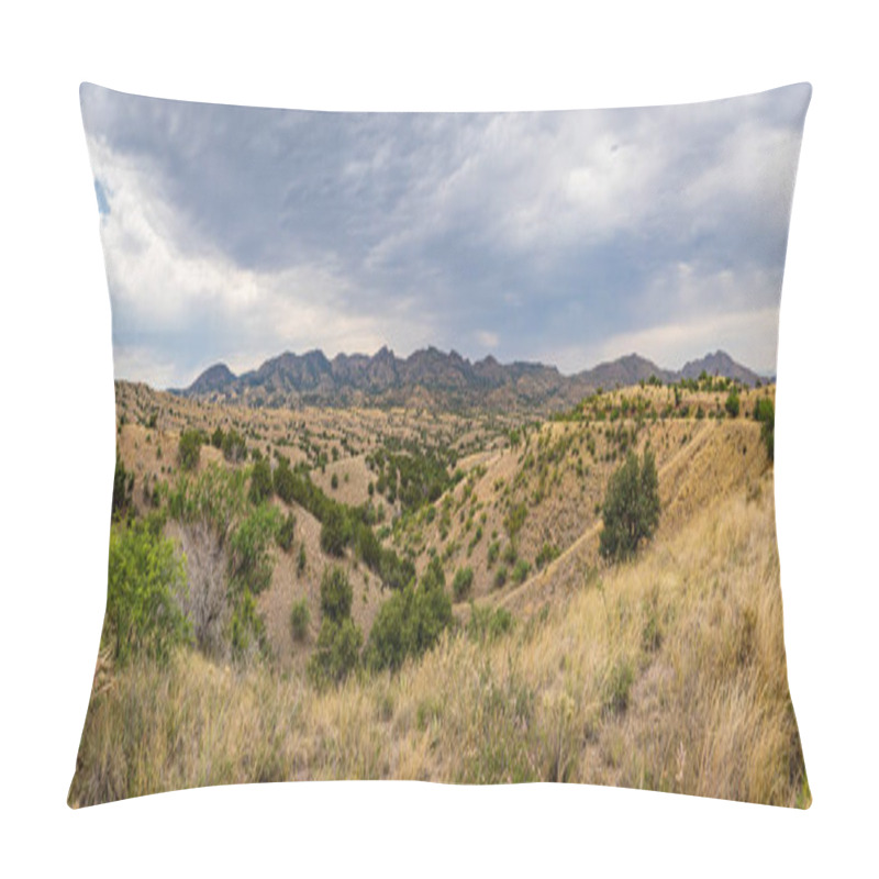 Personality  The Santa Rita Mountains, Approximately 40 Miles Southeast Of Tucson, Arizona, Are Home To The Only Known Wild Jaguar In The United States. Pillow Covers