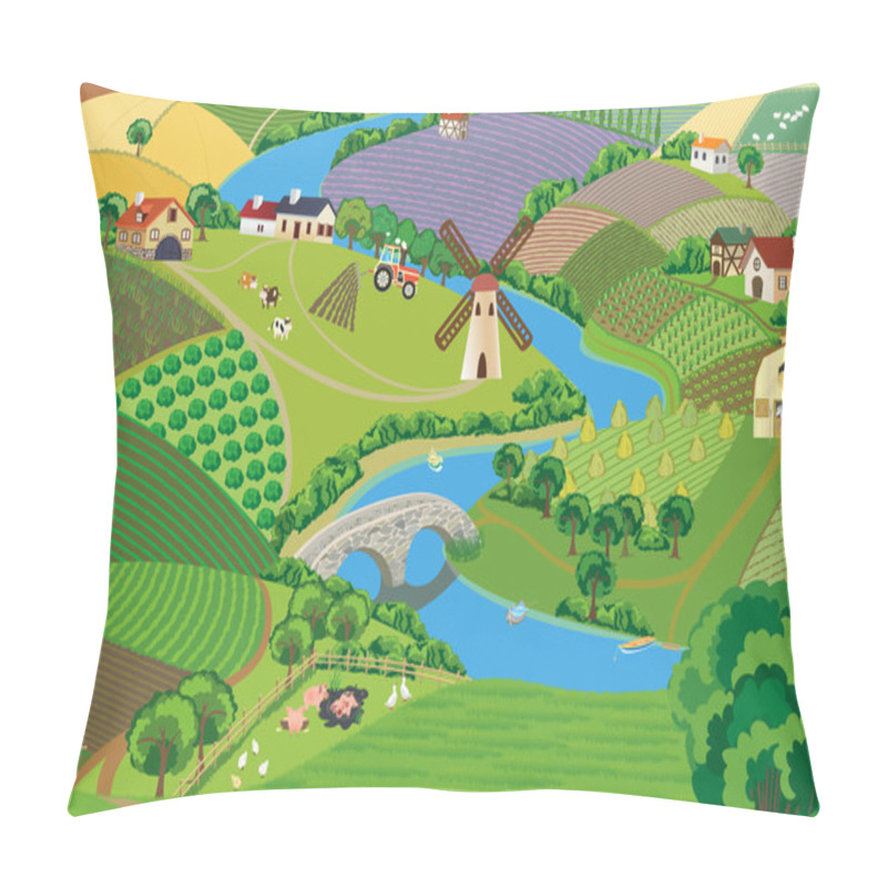 Personality  Countryside Pillow Covers