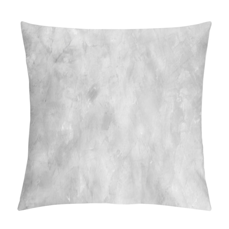 Personality  Polished Cement Concrete Wall Texture And Background In Black And White Loft Style Design. Pillow Covers