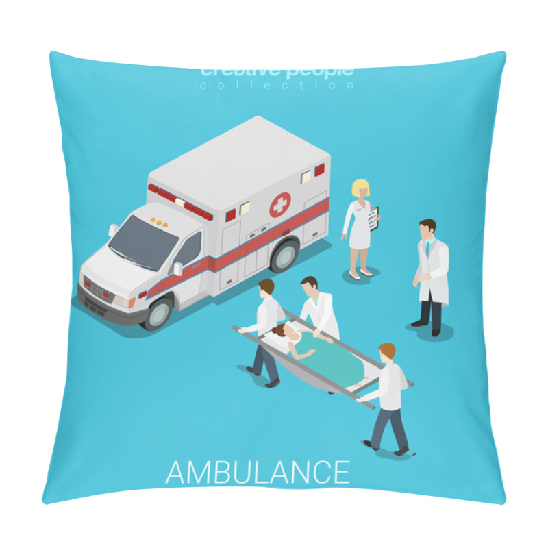 Personality  Ambulance Emergency Medical Evacuation Pillow Covers