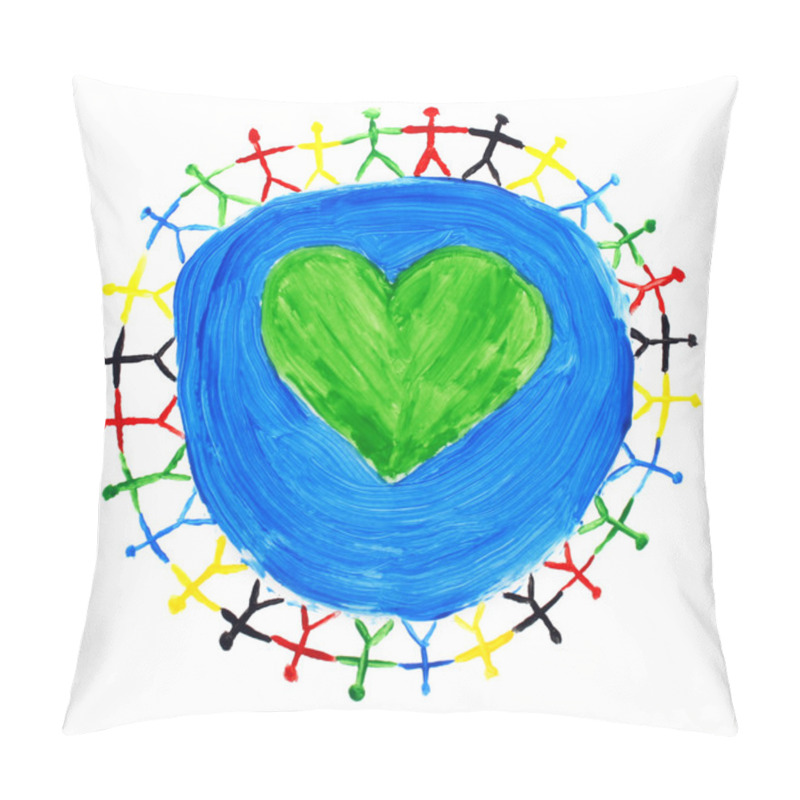 Personality  Around The World Pillow Covers