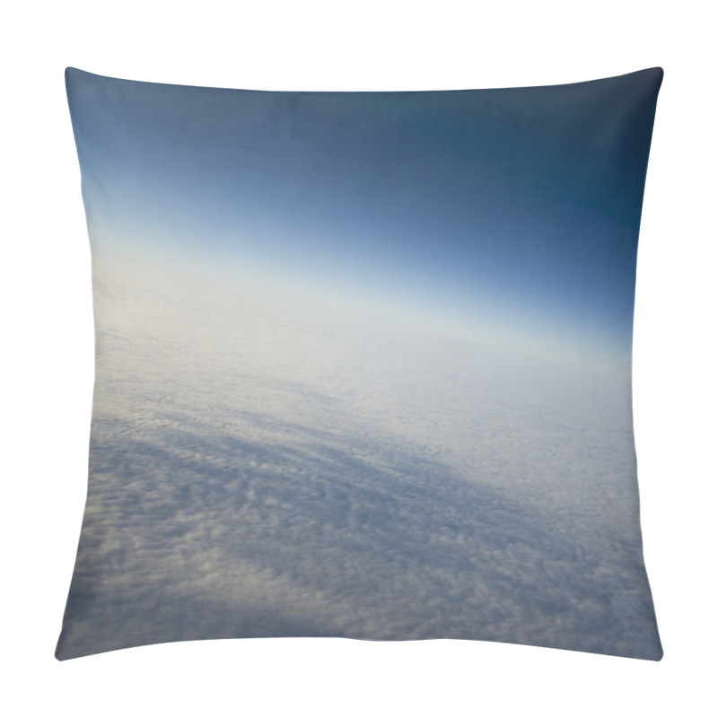 Personality  Blue Sky And Puffy Clouds Pillow Covers