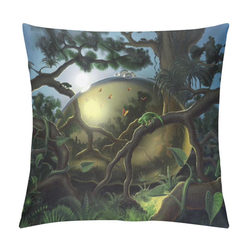 Personality  Surreal Paradise Pillow Covers