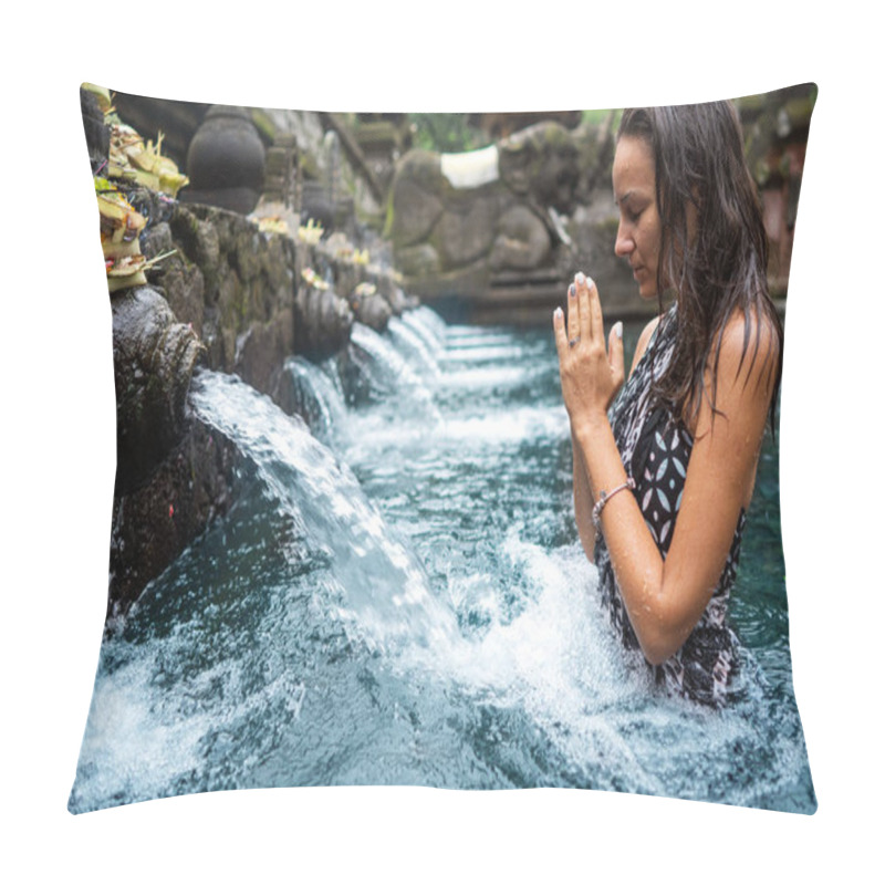 Personality  Girl On Holy Springs Bali Pillow Covers