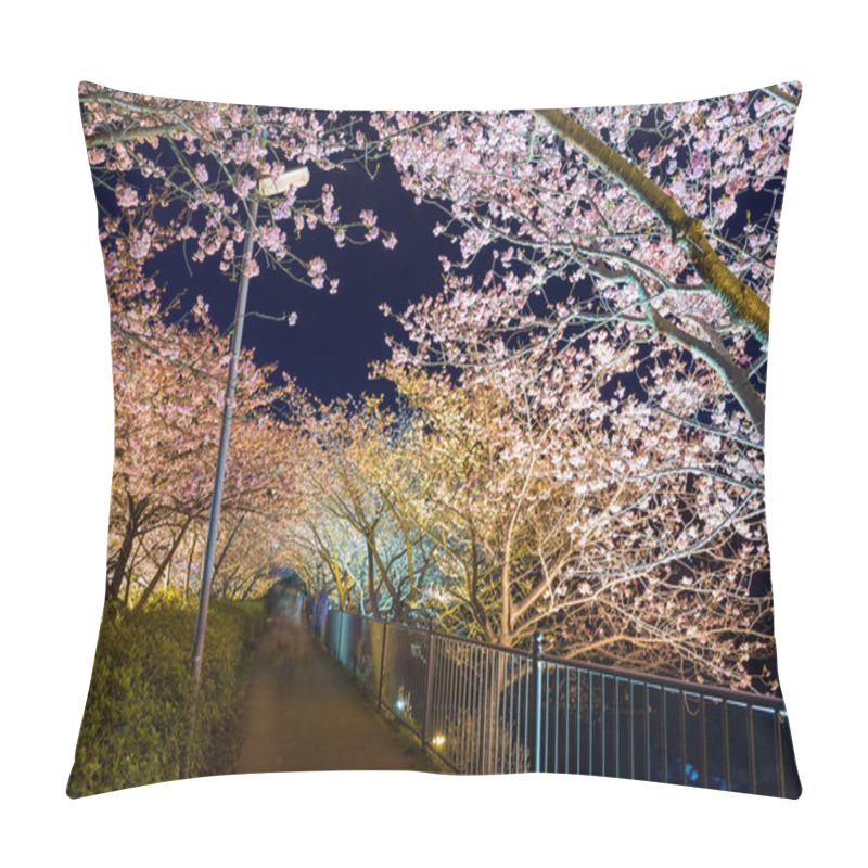 Personality  Cherry Blossoms At Night  Pillow Covers