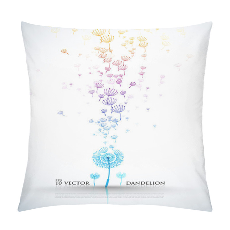 Personality  Elegant Dandelion Design Pillow Covers