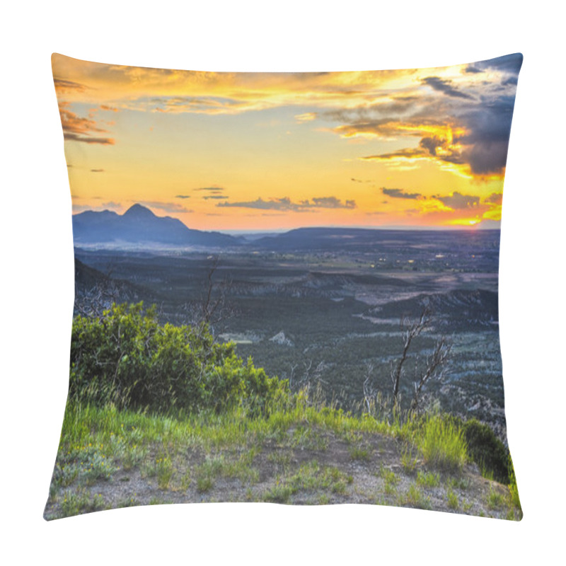 Personality  Storm Over The Valley Pillow Covers