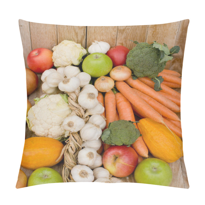 Personality  Fruits And Vegetables Are The Basis Of Healthy Eating Pillow Covers