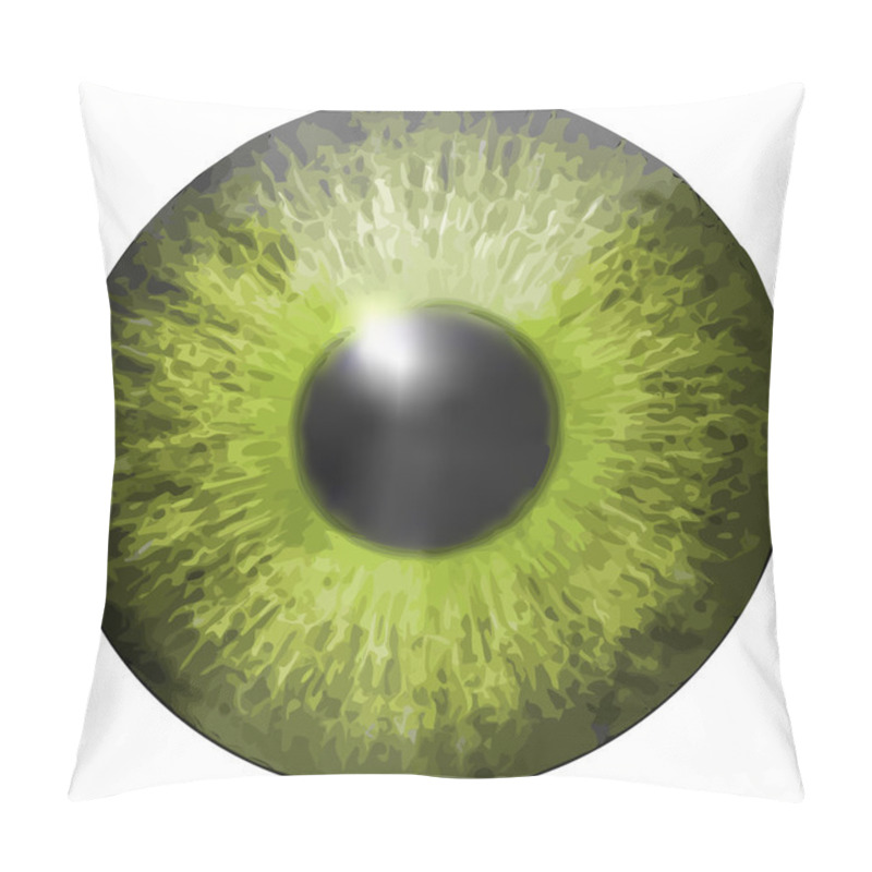 Personality  Eye Iris Vector Texture Pillow Covers