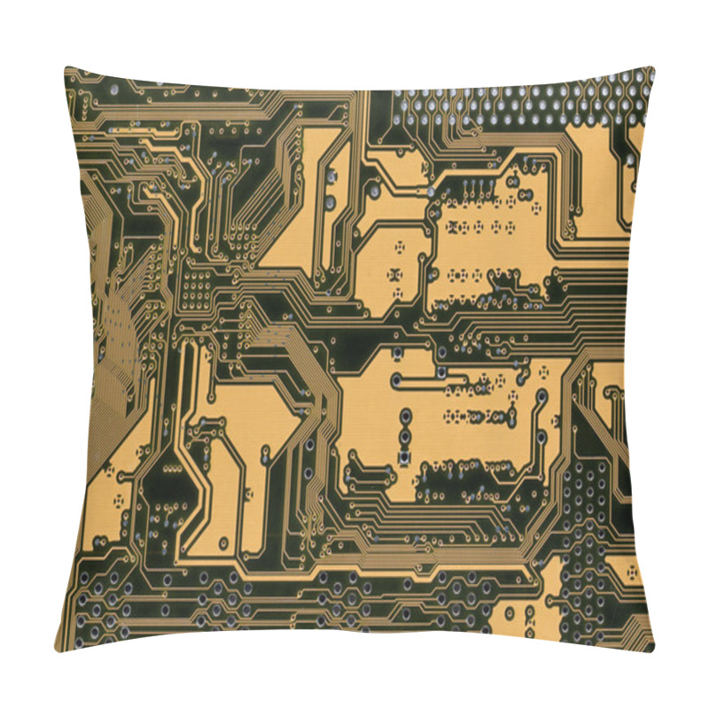 Personality  Circuit Board Cpu Pillow Covers