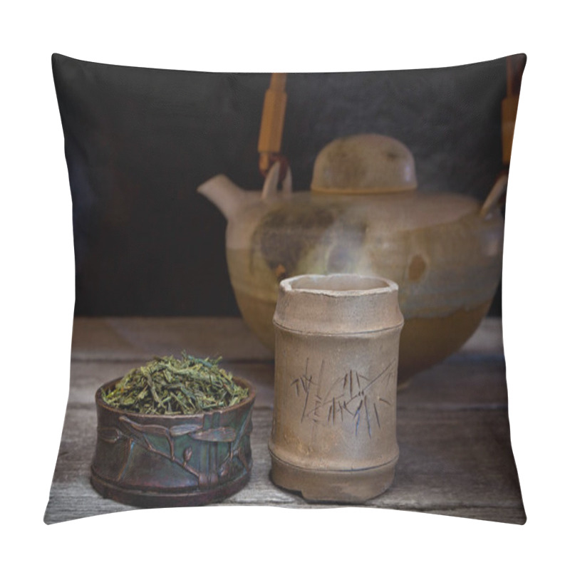 Personality  Bancha Tea Is The Common Japanese Green Tea Made From The Older And Larger Leaves Late In The Season. It Is Inexpensive But Full Of Flavor And Low In Caffeine. Pillow Covers