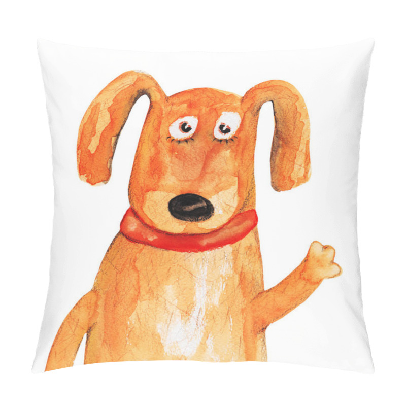 Personality  Cute Hand-drawn Dog Pillow Covers