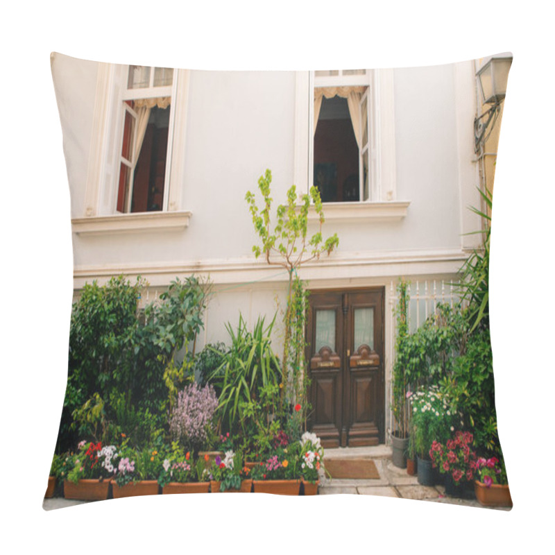 Personality  Plaka, Historical Neighborhood In Athens, Greece - May 2 2024. High Quality Photo Pillow Covers