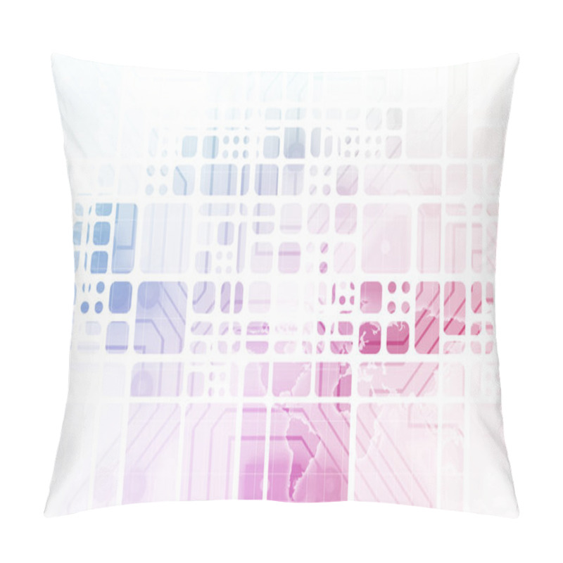 Personality  Virtual Technology Pillow Covers