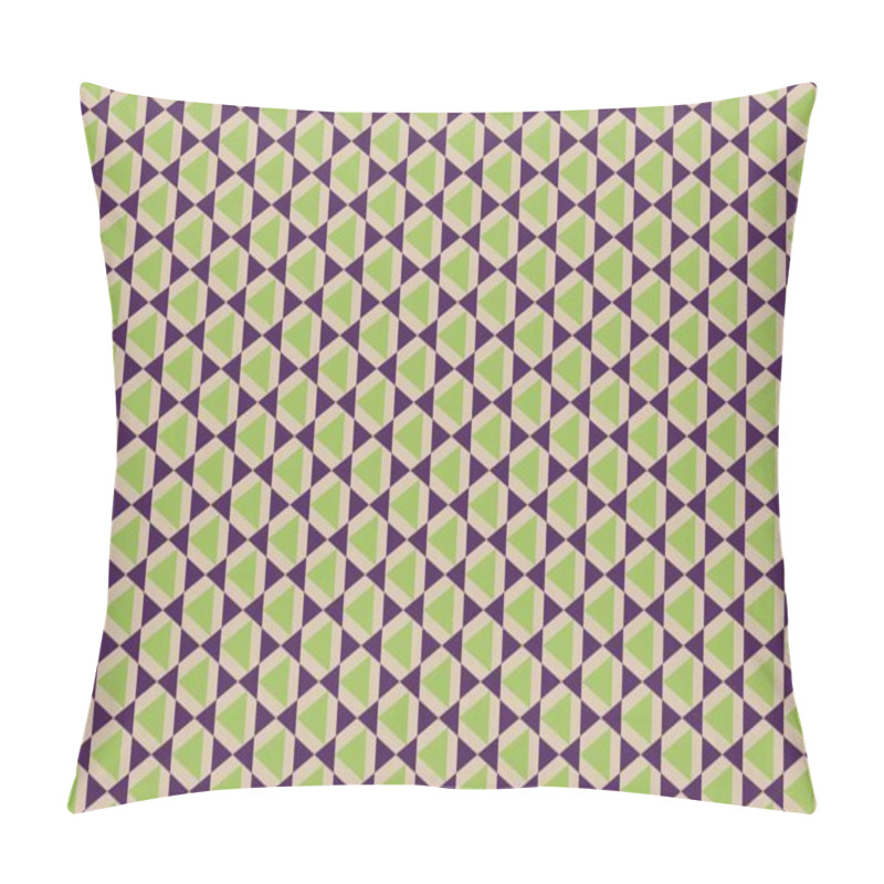 Personality  Seamless Abstract Background With Geometric Elements Pillow Covers