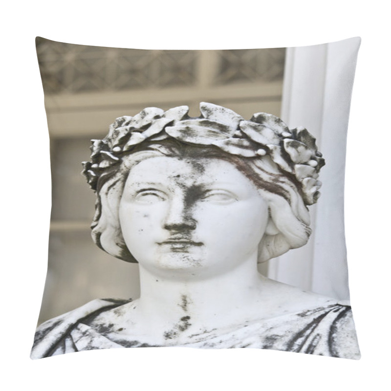 Personality  Acheillion Palace At Corfu Island In Greece Pillow Covers