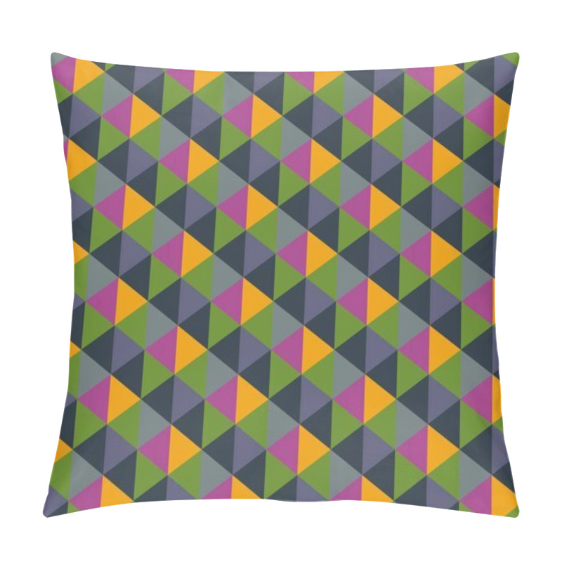 Personality  Seamless Abstract Background With Geometric Elements Pillow Covers