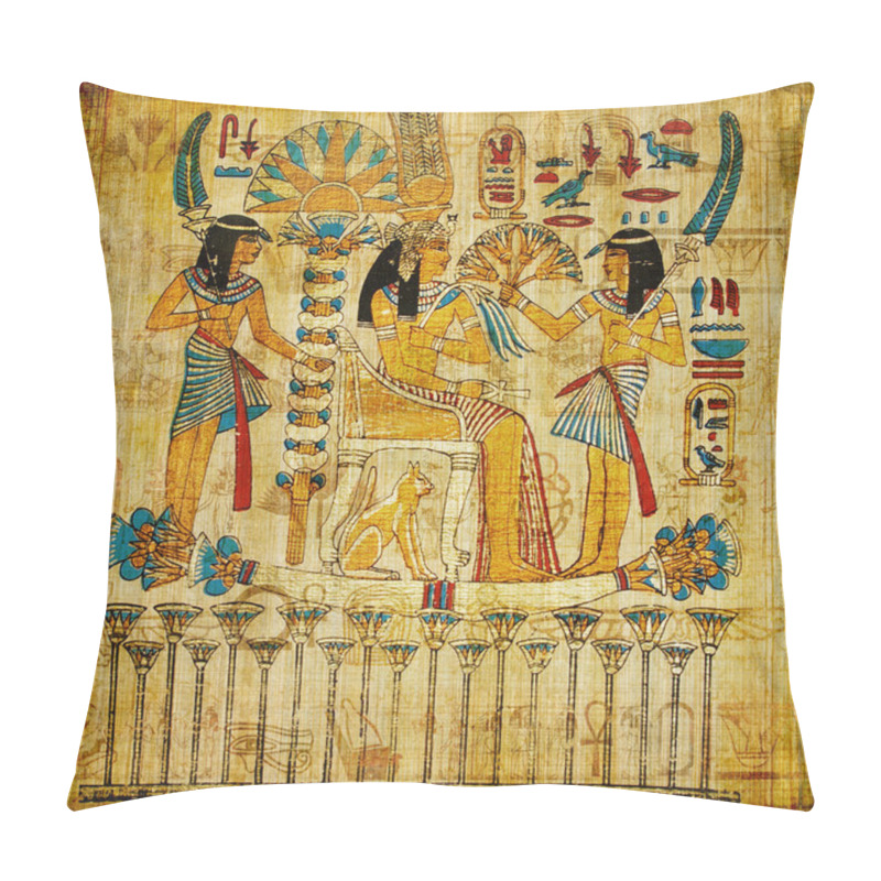 Personality  Old Egyptian Papyrus Pillow Covers