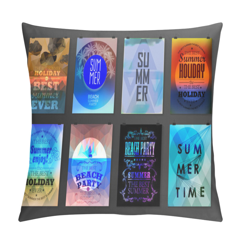 Personality  Typographical Poster, Retro Design Pillow Covers