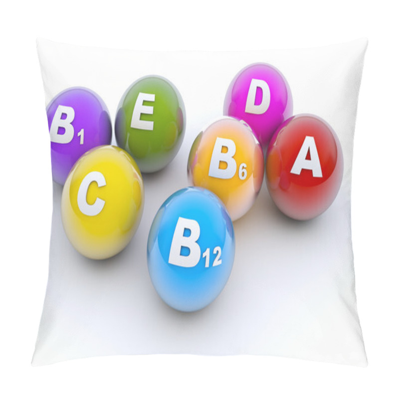 Personality  Vitamins Concept Pillow Covers