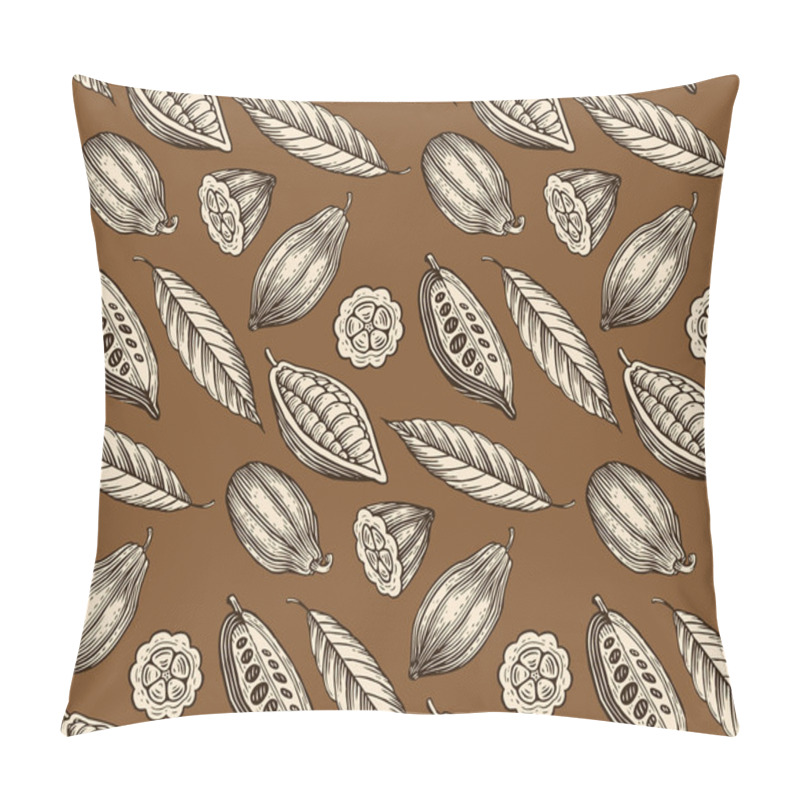 Personality  Cocoa Pattern Pillow Covers