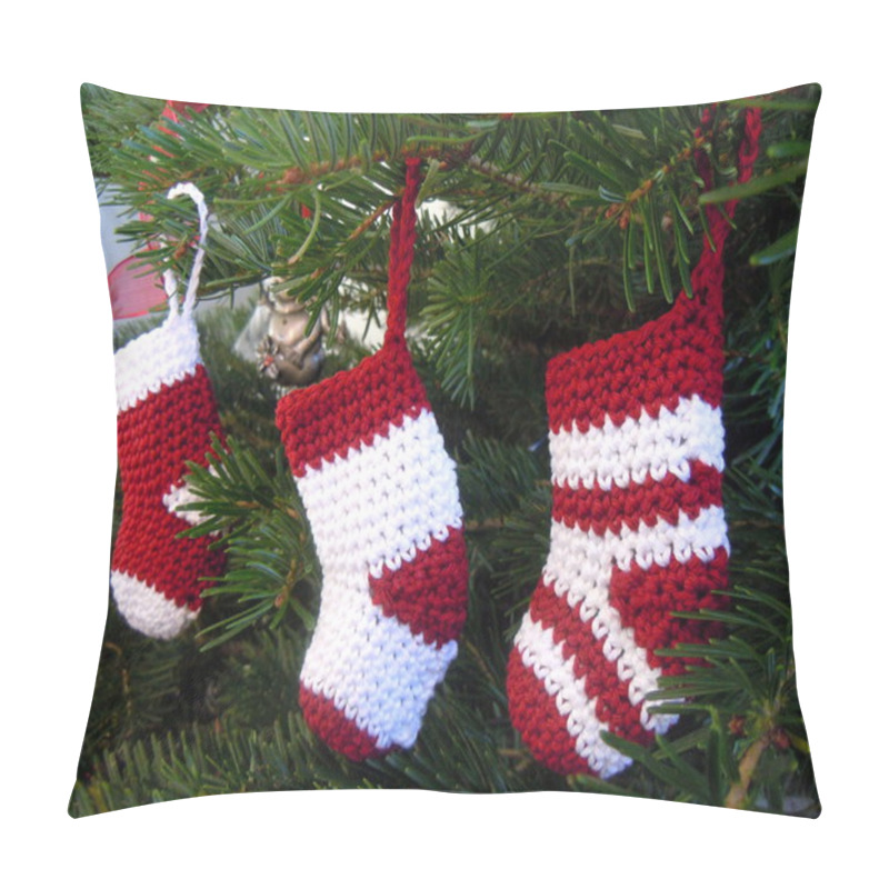 Personality  Crochet Christmas Decoration Pillow Covers