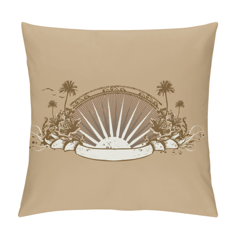 Personality  Tropical Ocean Coast Pillow Covers