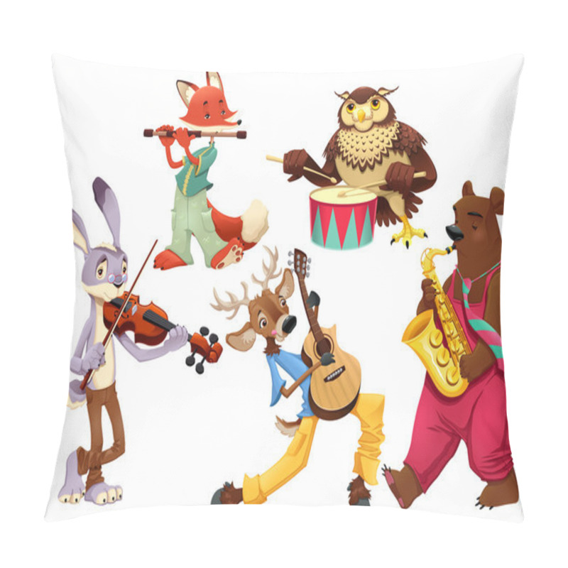 Personality  Musician Animals Pillow Covers