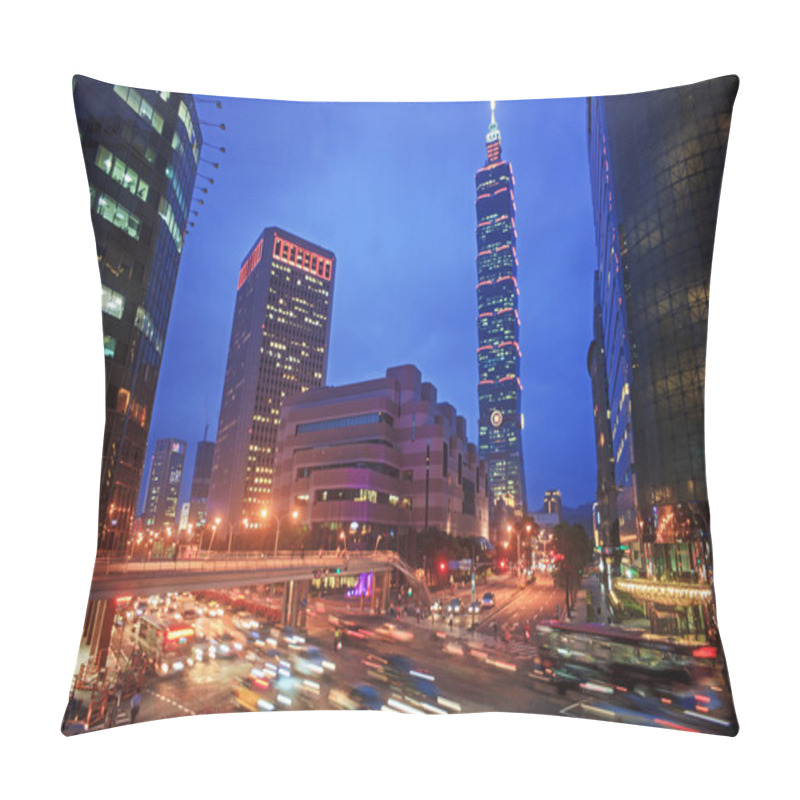 Personality  Nice View Of Taipei City, Taiwan Pillow Covers