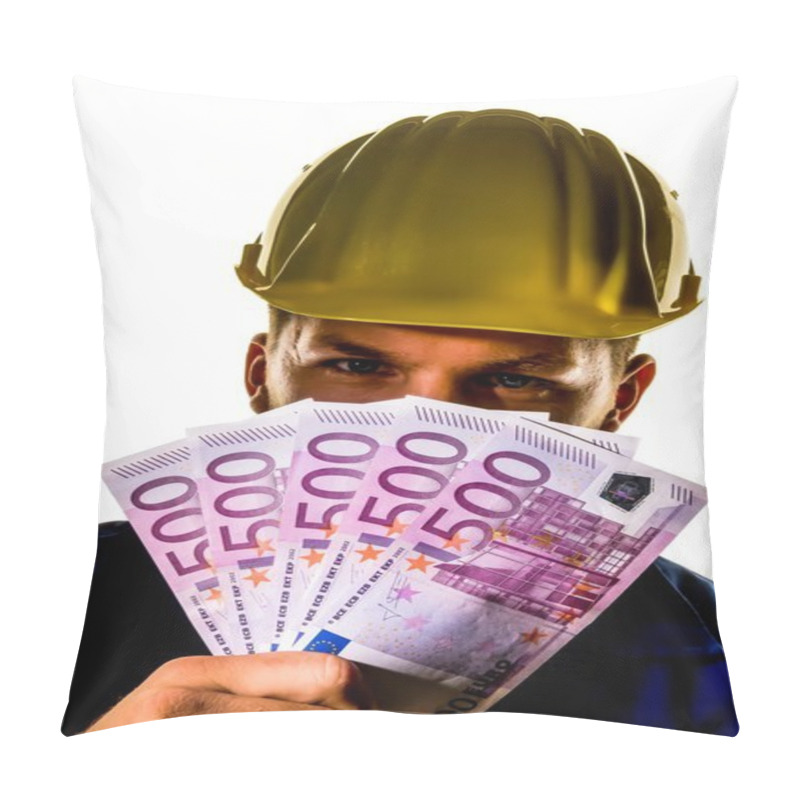 Personality  Craftsmen With Banknotes Pillow Covers