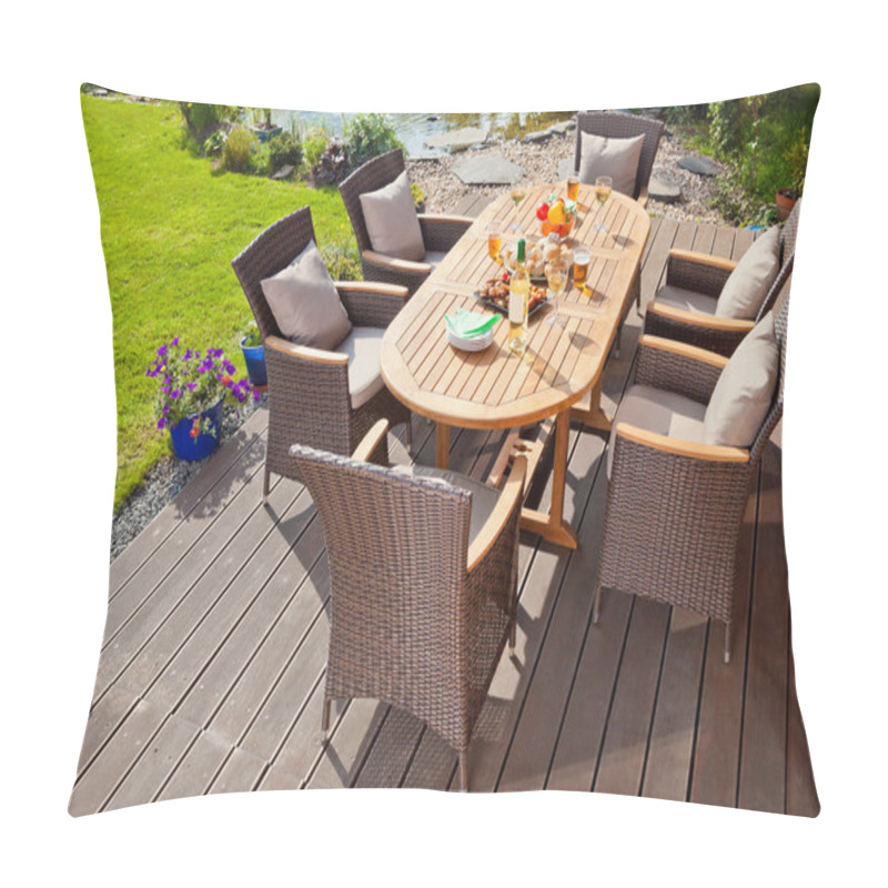 Personality  Luxury Rattan Garden Furniture Pillow Covers