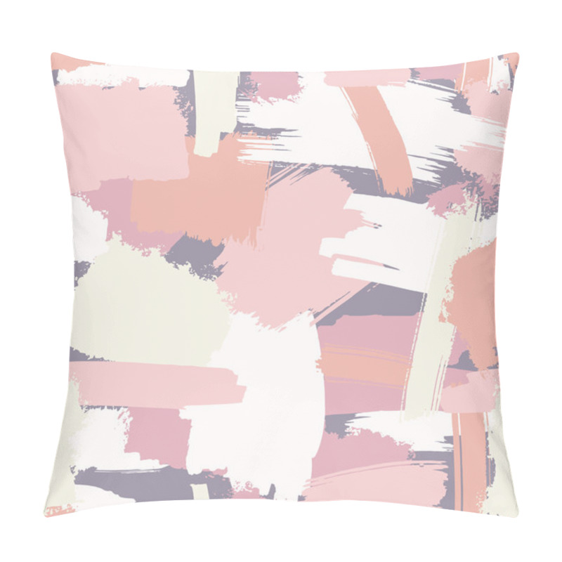 Personality  Seamless Brush Strokes Pattern Pillow Covers