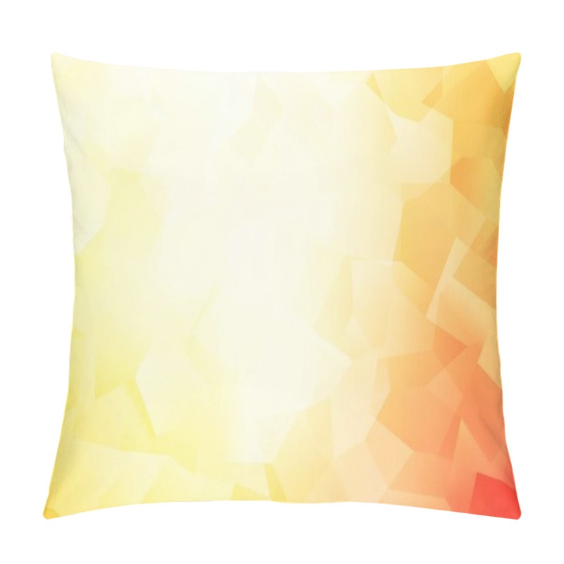 Personality  Light Red, Yellow Vector Texture With Abstract Forms. Modern Abstract Illustration With Colorful Random Forms. Modern Design For Your Business Card. Pillow Covers