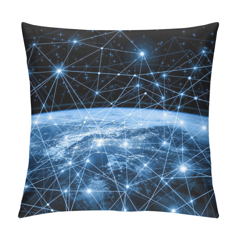 Personality  Best Internet Concept Of Global Business From Concepts Series. Elements Of This Image Furnished By NASA Pillow Covers