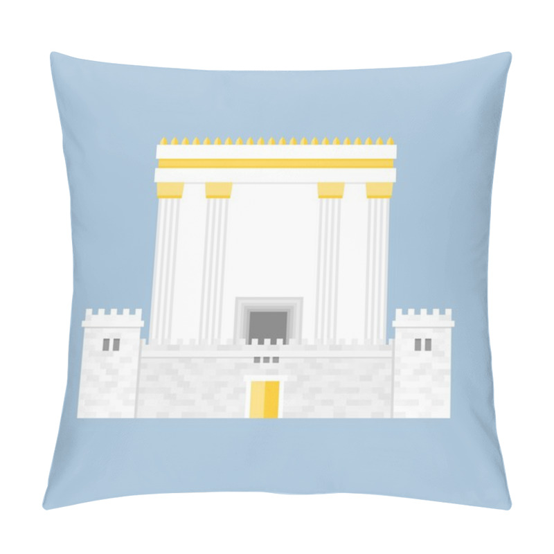 Personality  Herod's Temple Pillow Covers