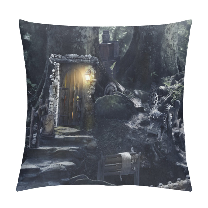 Personality  Night In The Fairy Forest Pillow Covers